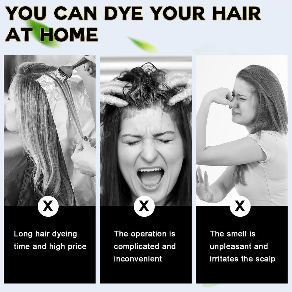 IIIMEIDU shiny nourished hair after 15-20 minutes.