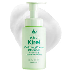 IKI Skincare Kirei Foam Cleanser bottle front shows gentle, hydrating cleanse.