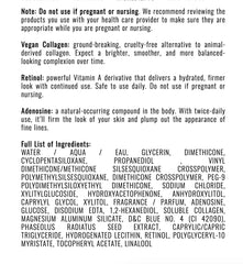 Il Makiage Power Lift priming effect on skin for flawless makeup base.