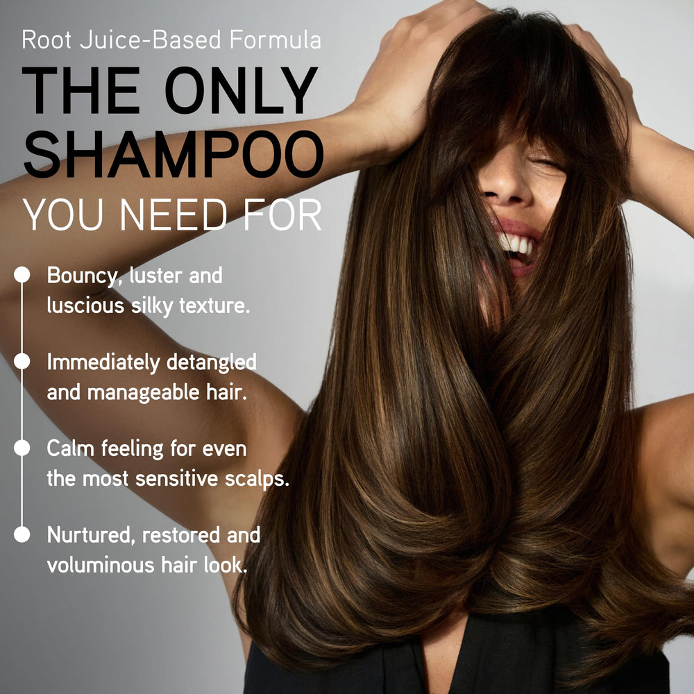 ILES FORMULA Shampoo rich lather enhances silkiness without color loss.