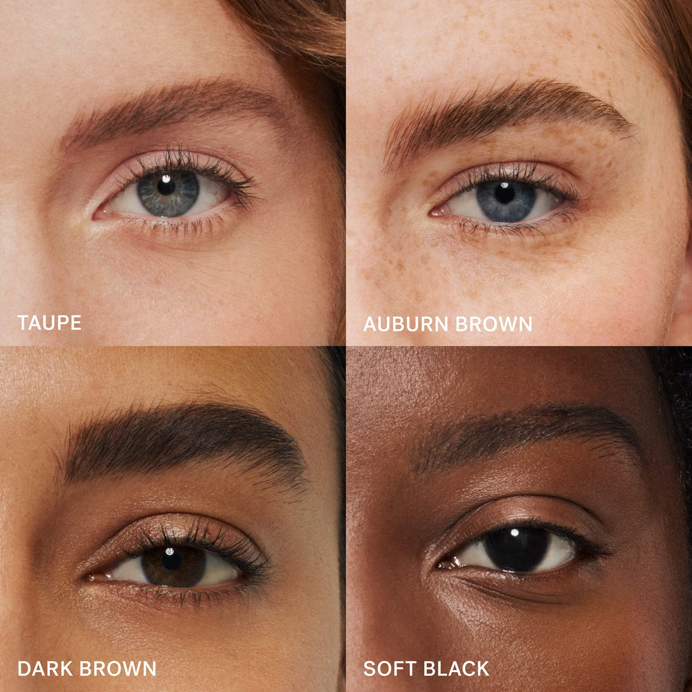 ILIA In Full Micro-Tip Brow Pencil with Spoolie Provitamin B5 nourishes with every wear.