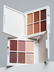 ILIA swatches on skin showing rich color payoff and blendability
