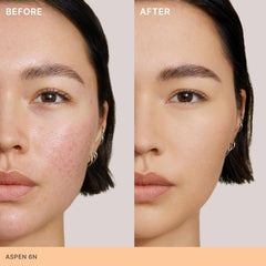 ILIA Skin Rewind application stroke demonstrating buildable coverage.