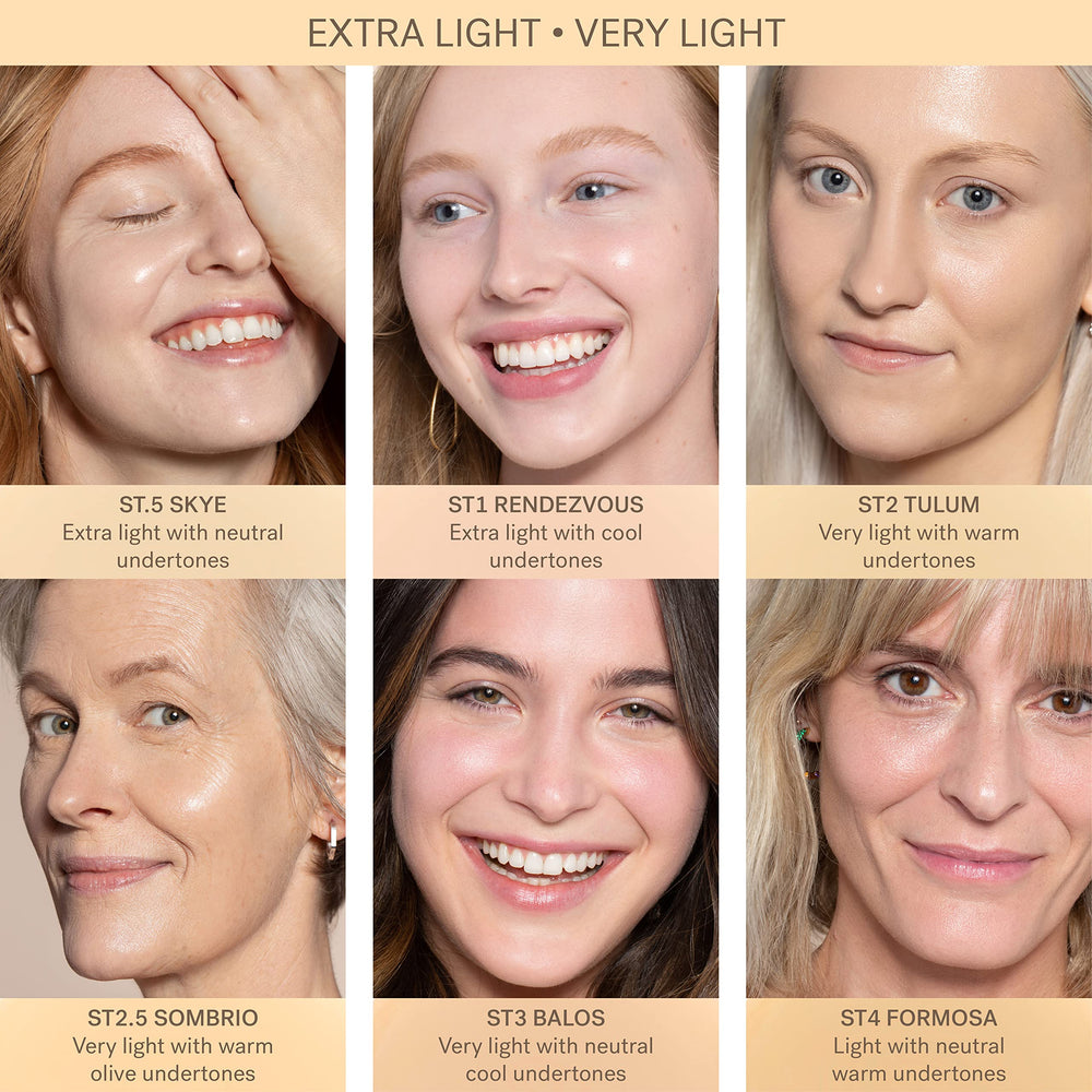 Concept image of ILIA tint highlighting blue light protection benefits.
