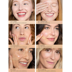 Recyclable packaging of ILIA True Skin Serum Foundation