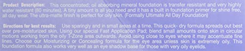 SPF 20 protection while makeup stays in place during the day