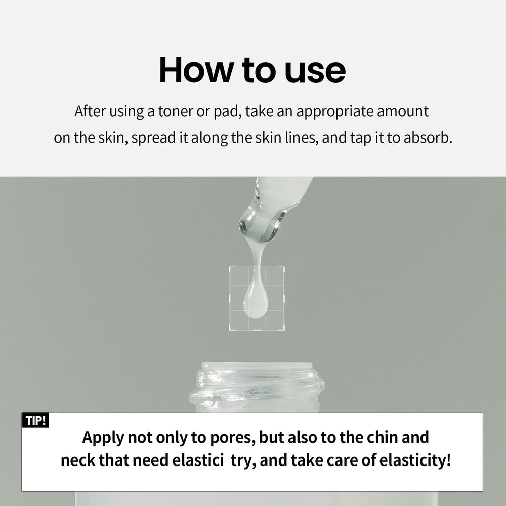Ilso Moringa Tightening Pore Serum during night routine for smoother texture.