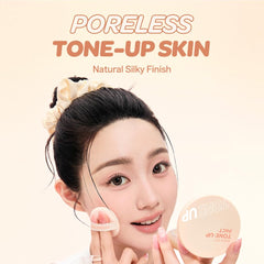 I'M MEME Compact close-up reveals velvety finish and pore-minimizing texture