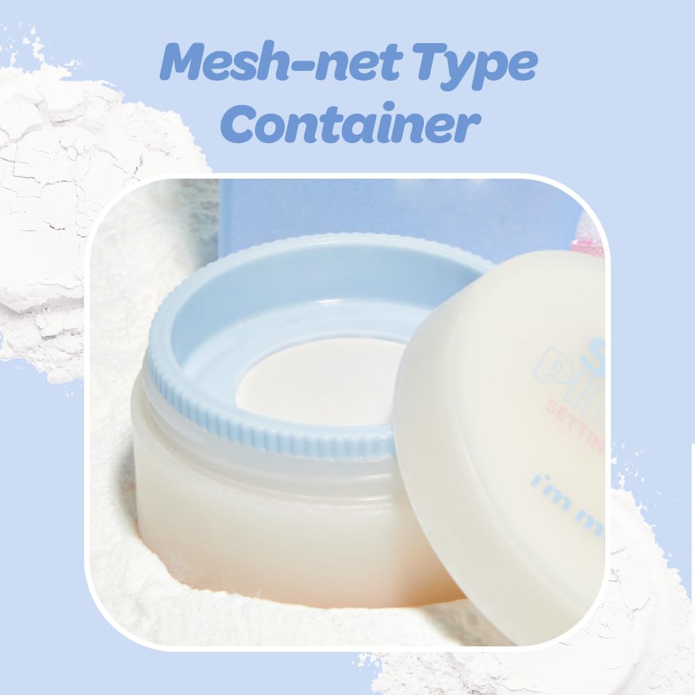 I'M MEME Setting Powder travel-friendly compact ideal for on-the-go touch-ups.