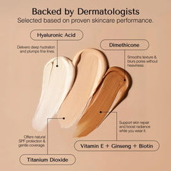 Mushroom Head Air Cushion CC Cream – BB Foundation with Mushroom Applicator & Sponge