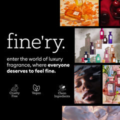 Fine'ry Flower Bed Eau De Parfum & Body Mist Gift Set | Floral Peony & Green Apple