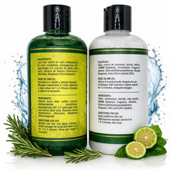 HIGH SUPREME Rosemary & Bergamot Shampoo + Conditioner – 16.9 fl oz