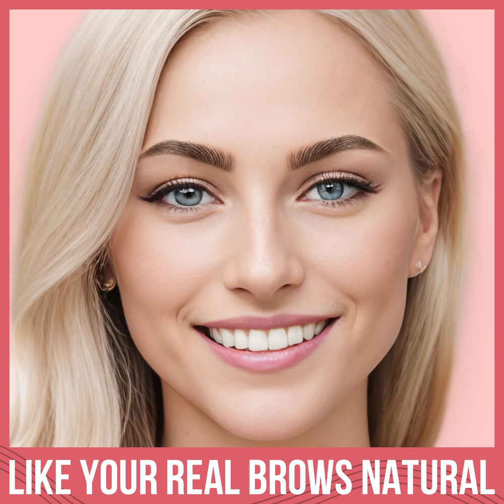 iMethod Waterproof formula keeps brows in place all day.