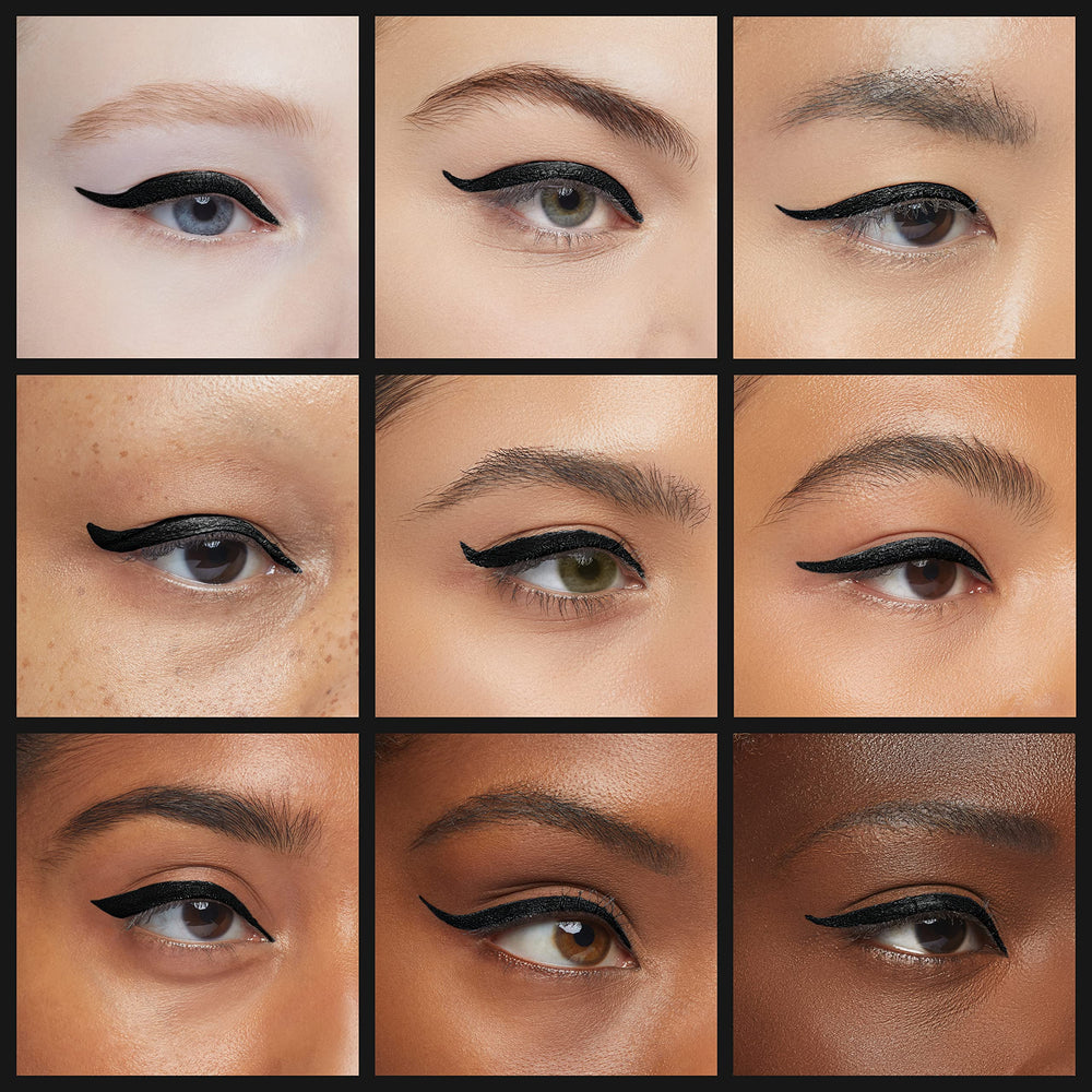 Close-up showing stamp and liner in action for crisp winged shapes.