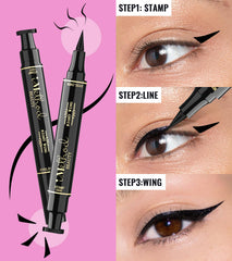 Waterproof formula of iMethod Winged Eyeliner Stamp for all-day smudge resistance