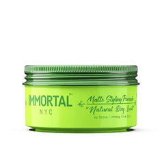 Close-up of Immortal NYC wax texture showing clean, residue-free finish.
