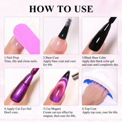 Gift-ready Imtiti cat eye gel kit for DIY enthusiasts.