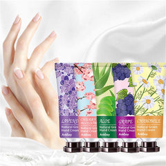 INALIER shea butter hand cream mini with aloe and vitamin E boosts moisture.