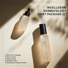 INCELLDERM Riman Serum EX bottle—nourishing formula for radiant, even tone.