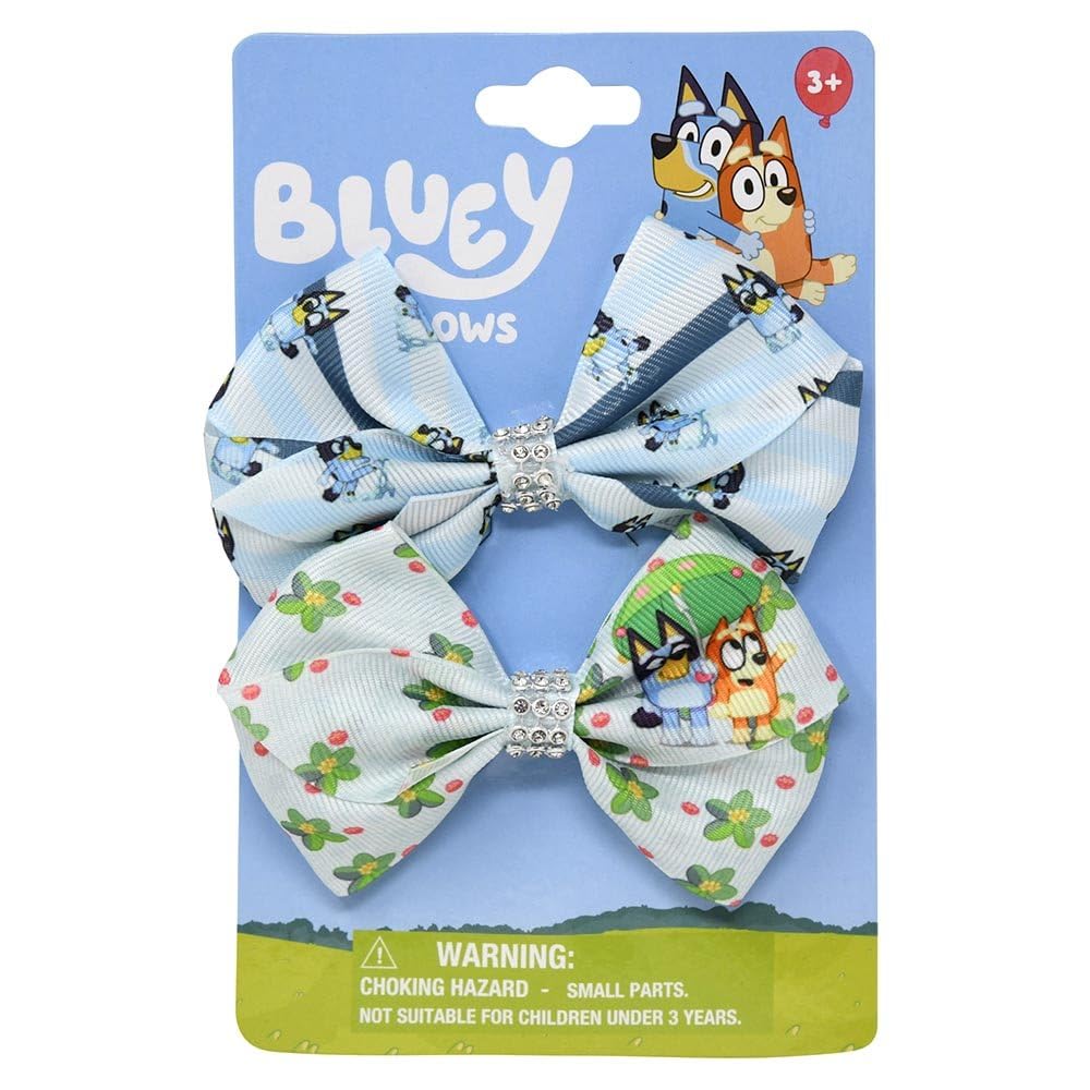 Increditoyz Bluey elastic set for versatile daily hairstyles