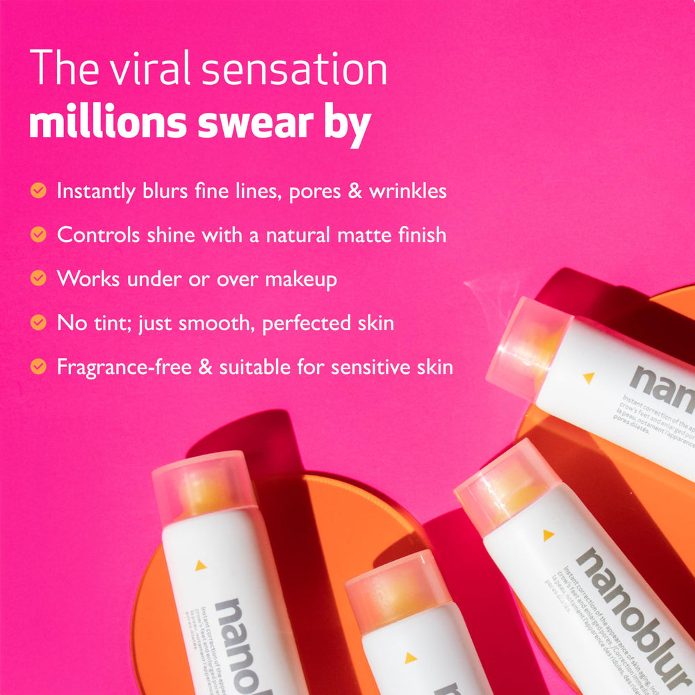 Indeed Nanoblur matte finish demonstrates shine control without cakey look.