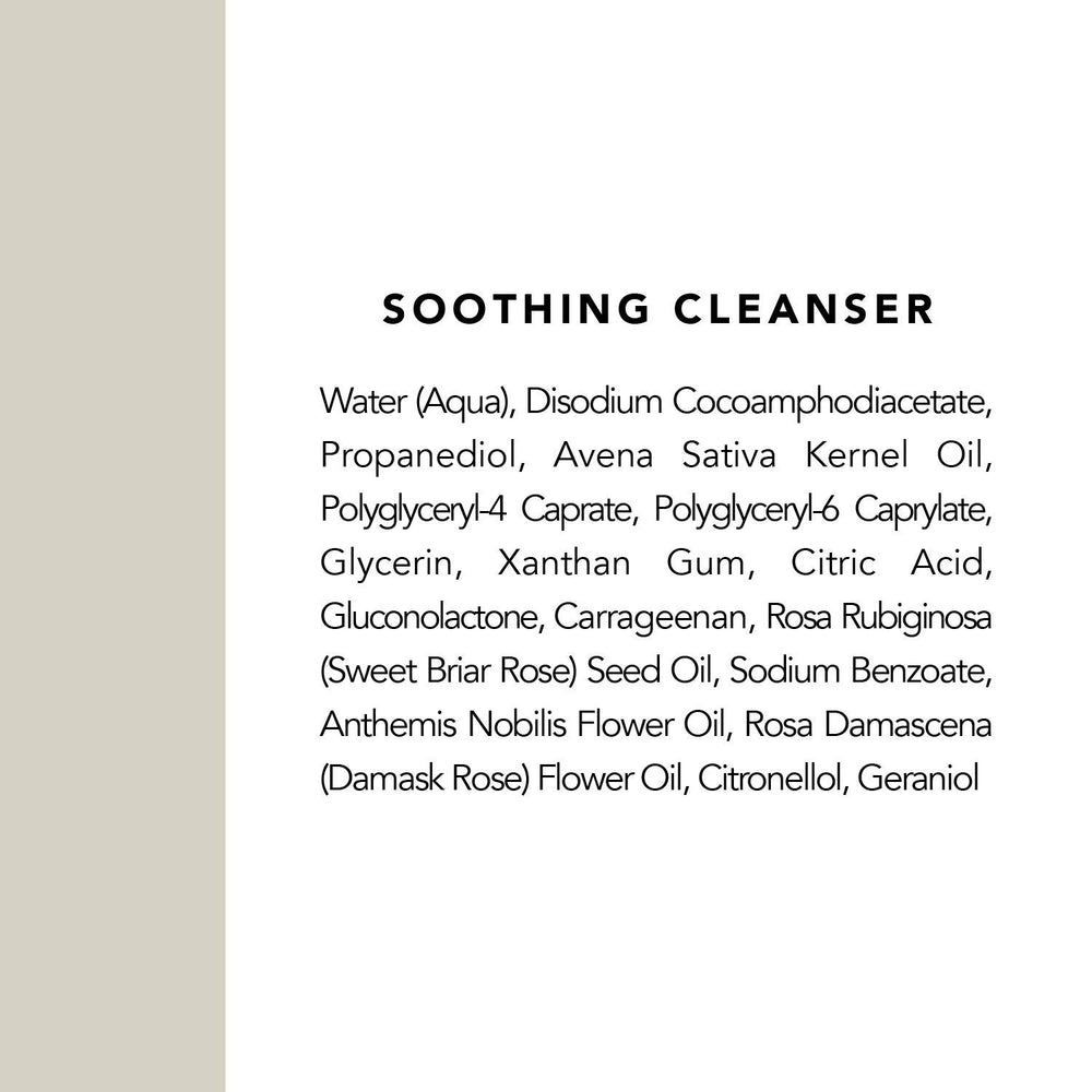 Indie Lee Soothing Cleanser removes makeup and impurities for quick daily use.