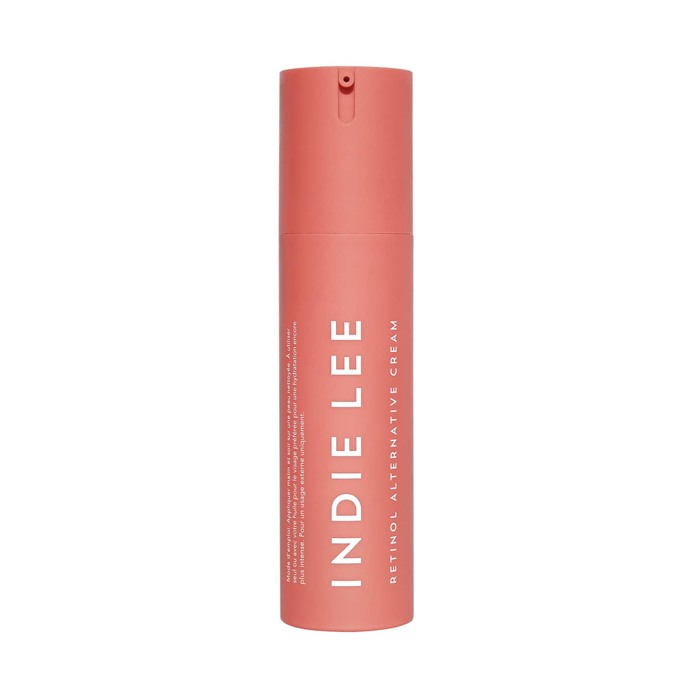 Indie Lee rambutan-paracress cream jar close-up for anti-aging texture