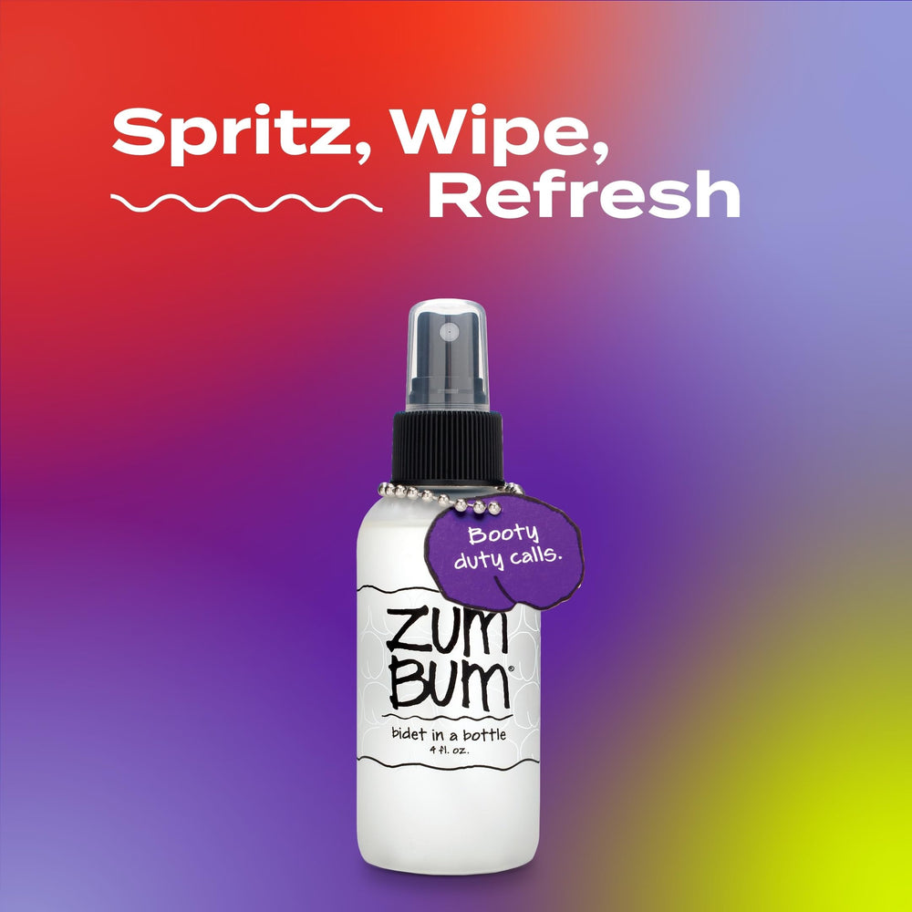 Zum Bum Bidet with vegetable glycerin for a smooth, comfortable feel.