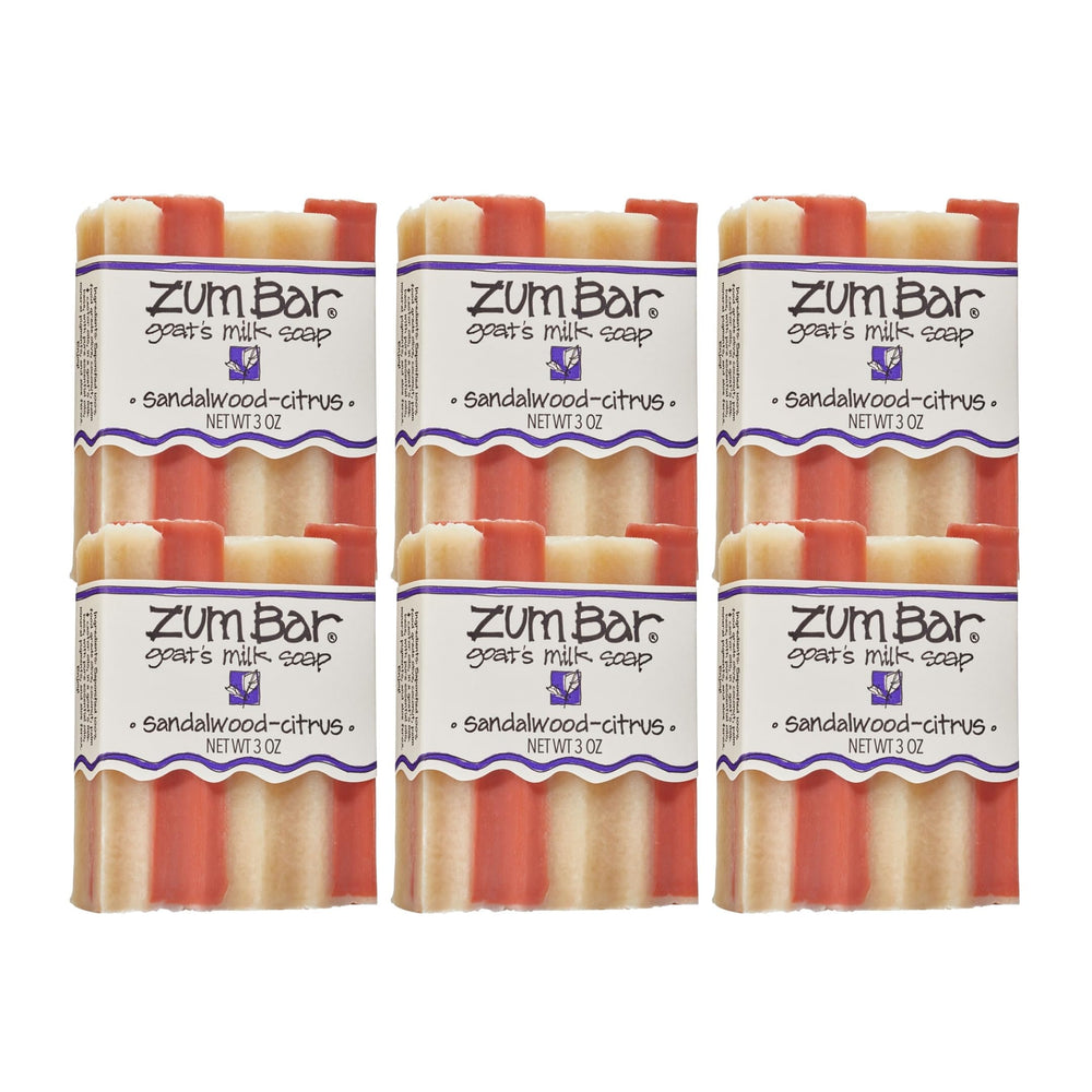 Indigo Wild Zum Goat Milk Soap bar packaging highlights natural ingredients for gentle cleansing.
