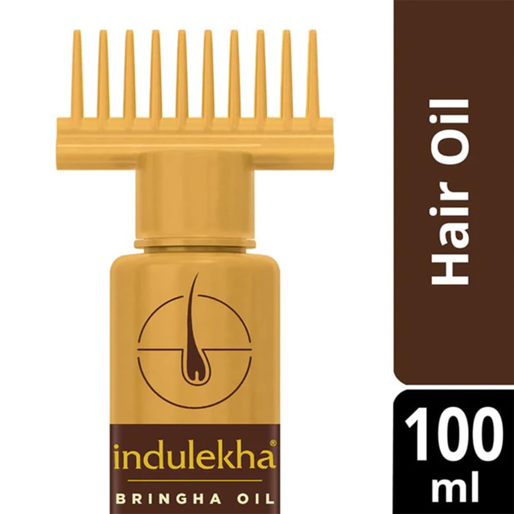 INDULEKHA Bringha oil three-bottle pack for ongoing hair care routine