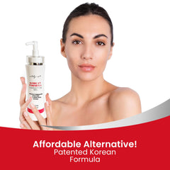 IndulgeMe conductive gel ceramide barrier support for moisture retention.