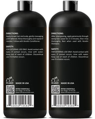 INFINA ESSENTIALS Hair shine closeup shows natural gloss