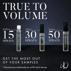Infinite Scents variety display with multiple fragrance vials.