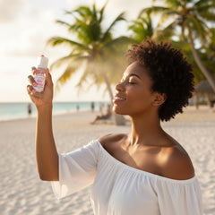 Infinix baby powder scent fragrance mist travel size — on-the-go freshness