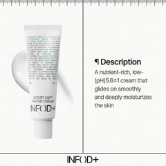 InfodPlus 50ml bottle is a compact travel-friendly moisturizer.