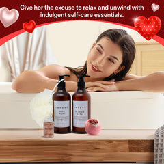 Infusé bubble bath creating creamy bubbles for a luxurious soak