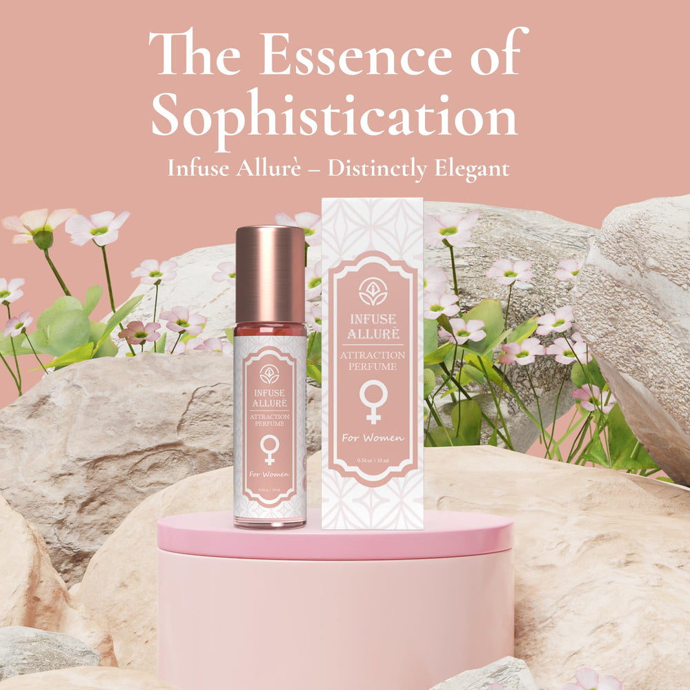 Infuse Allurè elegant-packaging conveys luxury and premium experience.