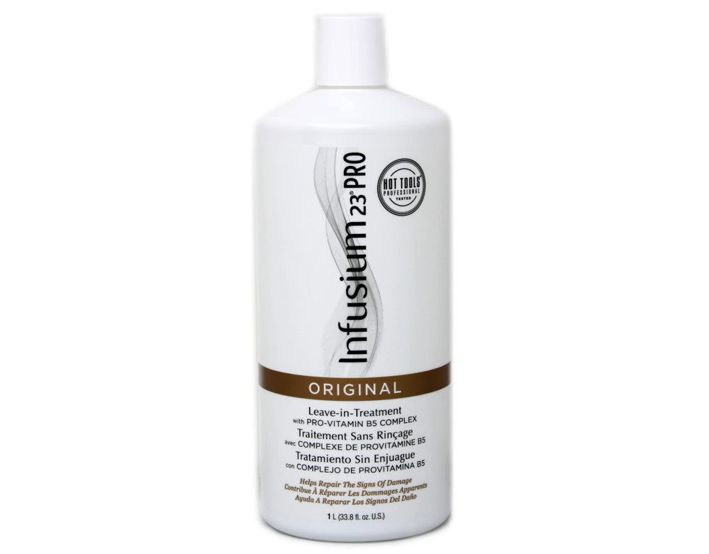 INFUSIUM 23 Pro Treatment Original bottle cap; easy grip for daily detangling.