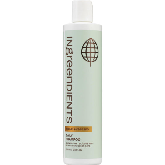 Ingreendients Natural Shampoo tea tree oil drops offering gentle daily cleanse