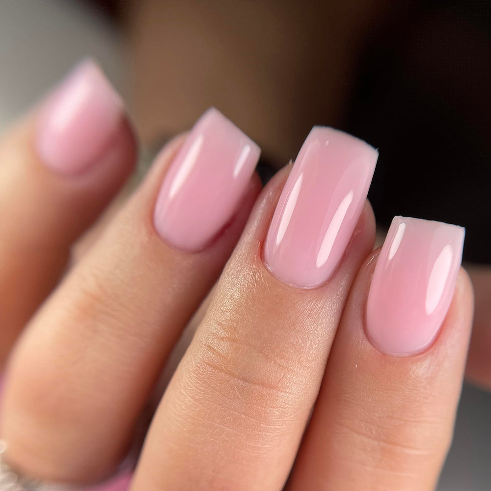 IN.HYPE soak-off gel removal with guidance leaves 1mm height for easy cleanup.