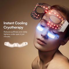 INIA device for home use enabling convenient daily eye-area rejuvenation.