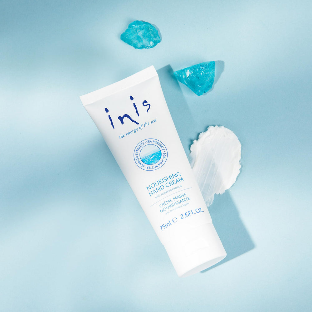 Inis Nourishing Hand Cream made in Ireland for premium skin care.