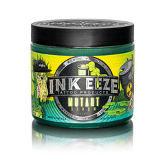 INK-EEZE Mutant Serum green tattoo ointment bottle for post-tattoo care and artistry
