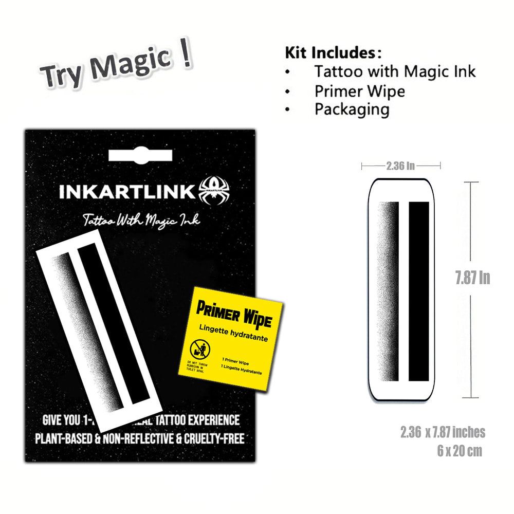 INKARTLINK floral arm tattoo waterproof for beach days