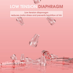 20-pack of individually sealed cartridges supports hygienic professional setups.