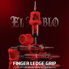 Stabilizer cap on INKin EL Diablo cartridge for balanced control