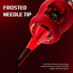 INKin extended-tip design close-up, enhanced ink reservoir for precise control.