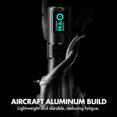 INKin Rampage 1600mAh battery enables hours of wireless sessions with a spare included.