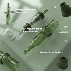 INKin Revo end-cap design provides extra stability for precise lines