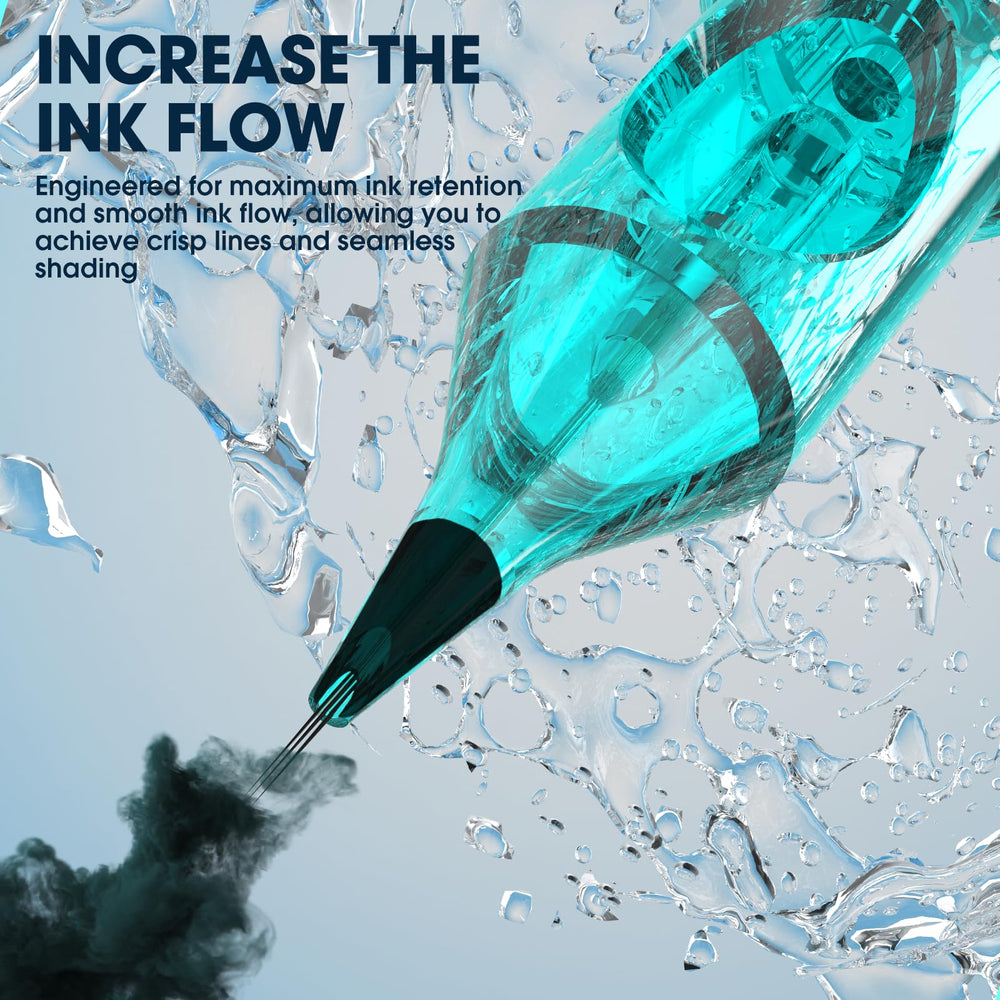 INKin sterilized cartridge needles packaging highlights safe, ready-to-use sessions